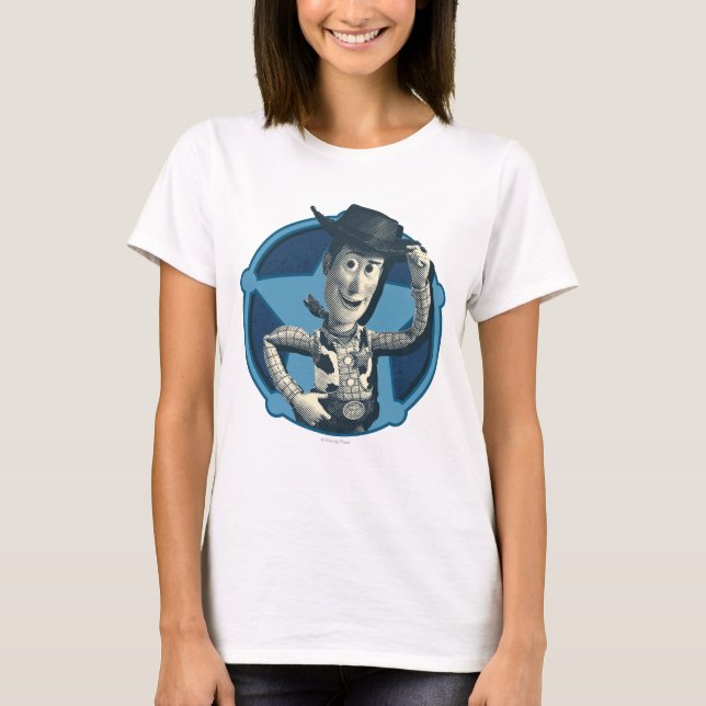 Woody: Sheriff Badge T-Shirt (Front)