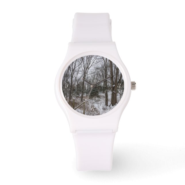 Woody Snow Day Watch (Front)