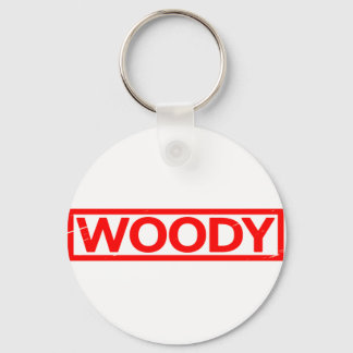 Woody Stamp Keychain