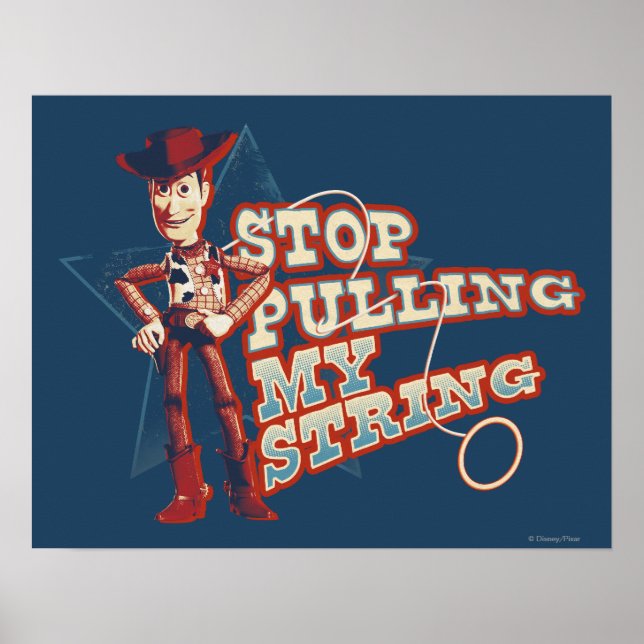 Woody: Stop Pulling My String 2 Poster (Front)