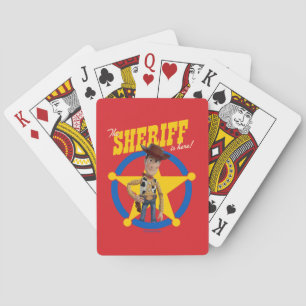 Woody "The Sheriff Is Here" Playing Cards