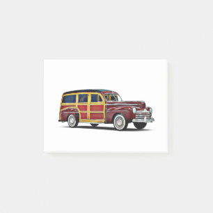 Woody Wagon Cartoon Post-it Notes