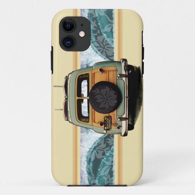 Woody Wave Surfer iPhone 5 Cases (Back)