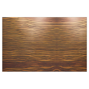 Woody Waves of Wonder - Elegant Wood Grain Modern Fabric