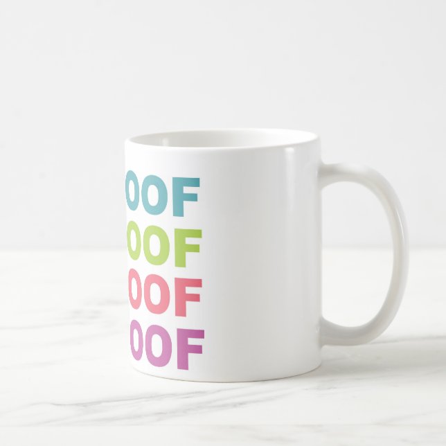 Woof Coffee Mug (Right)