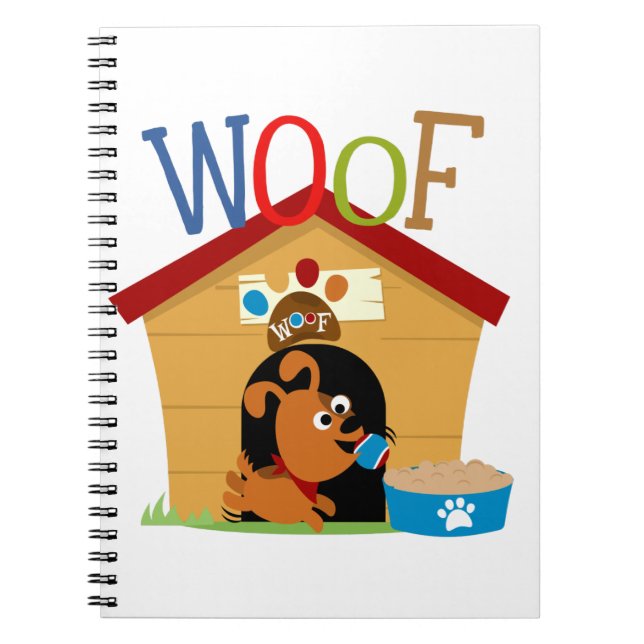 Woof Dog Notebook (Front)