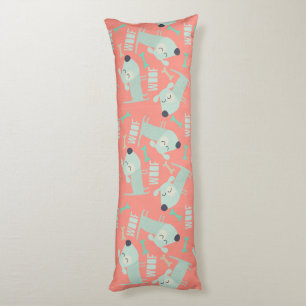 Woof Dogs and Bones Body Pillow