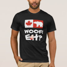 WOOF ! EH ? T-SHIRT DE LA FIERTÉ DE L'OURS ASIATIQ