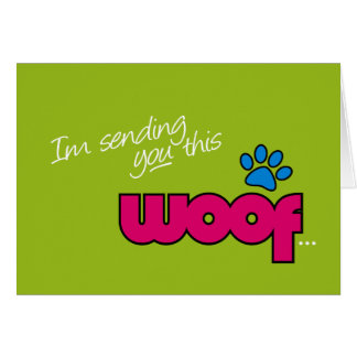 Woof General Card
