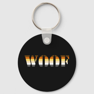 WOOF KEYCHAIN