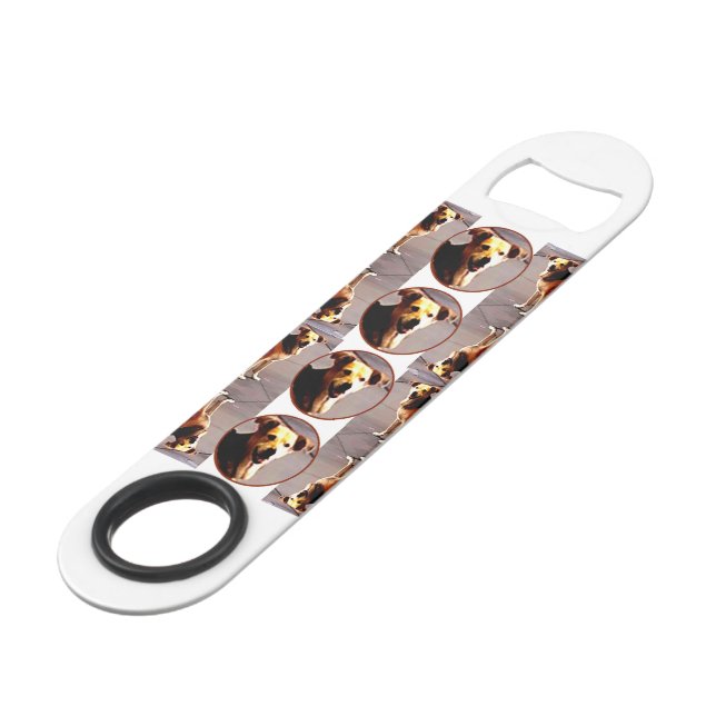 Woof N' Wags  Bar Key (Back Angled)