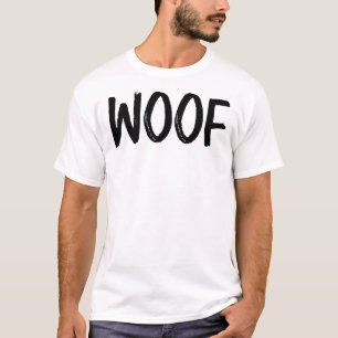 Woof Sticker T-Shirt
