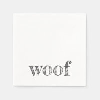 woof typography dog lover new pet barking paws