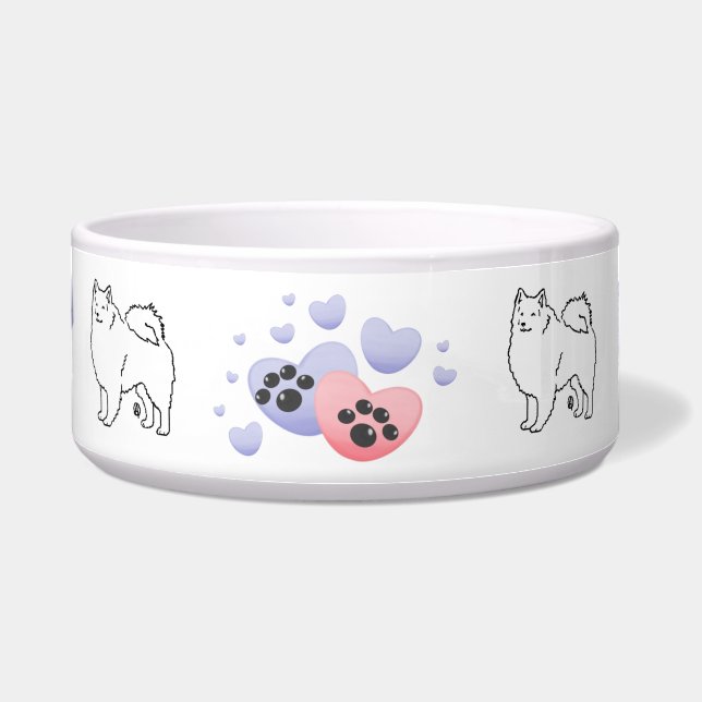 Woof Woof American Eskimo Dog (Front)