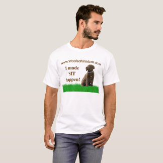 Woofs of Wisdom men's shirt