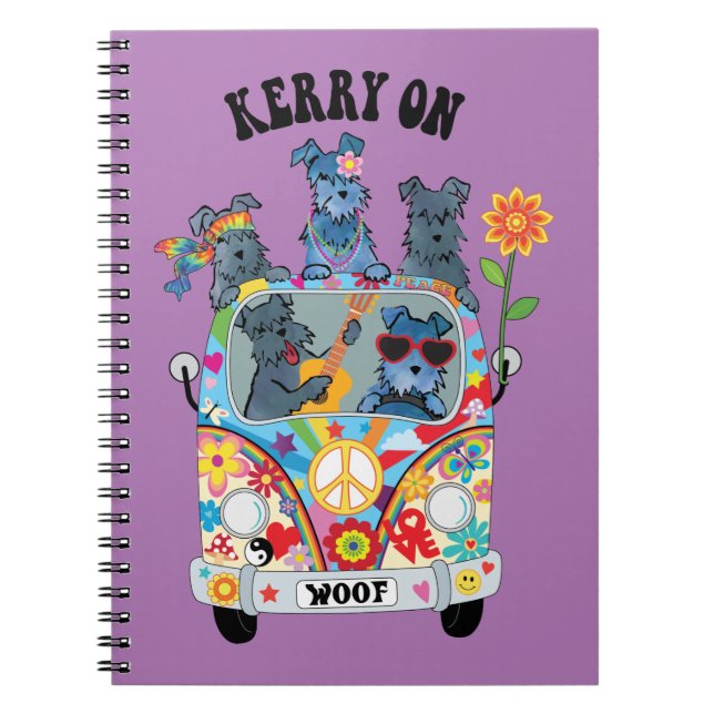 Woofstock Carnet Kerry Blue Terrier (Devant)