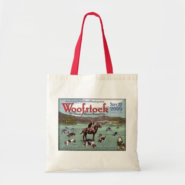 woofstock tote bag (Front)