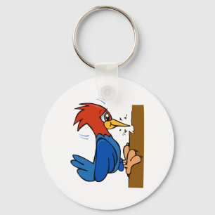 Woogy Woodpecker Keychain