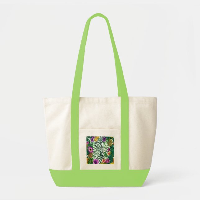Wooing jungle harmony tote bag (Front)