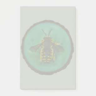 Wool Carder Bee Post-it Notes
