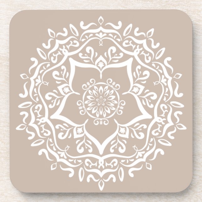 Wool Mandala Coaster (Front)