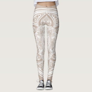 Wool Mandala Leggings