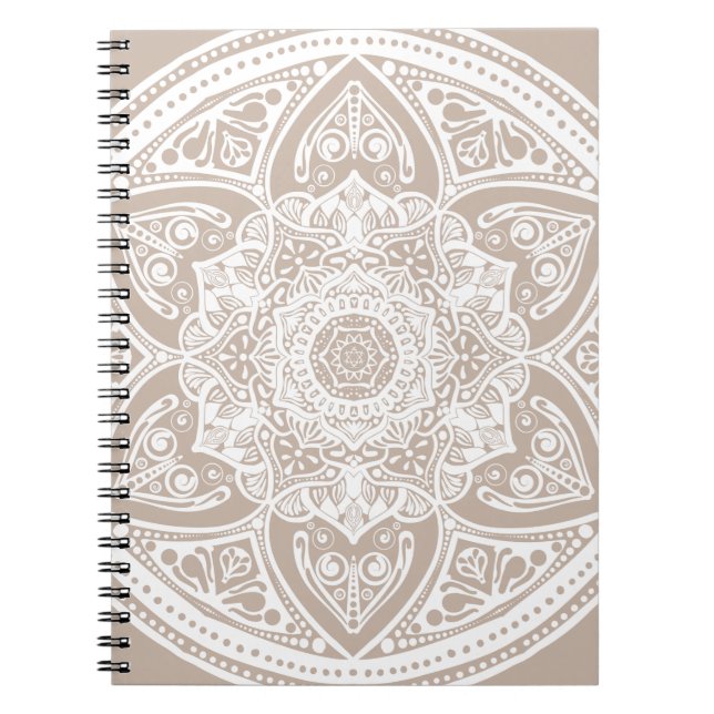 Wool Mandala Notebook (Front)