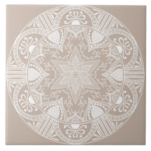 Wool Mandala Tile