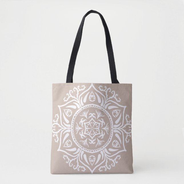 Wool Mandala Tote Bag (Front)