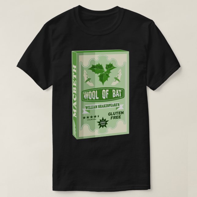 Wool of bat Macbeth T-Shirt (Design Front)