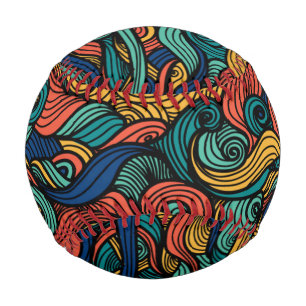 Wool Topped paisley      Baseball