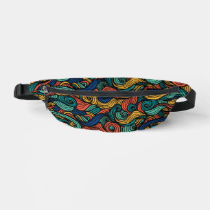 Wool Topped paisley Fanny Pack