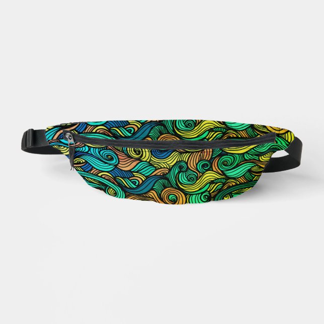 Wool Topped paisley       Fanny Pack (Front)