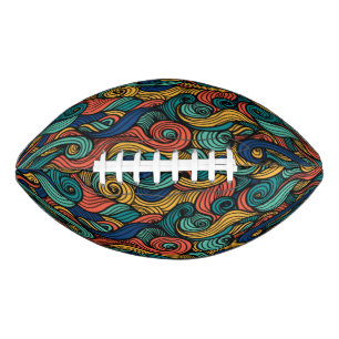 Wool Topped paisley      Football