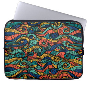 Wool Topped paisley Laptop Sleeve