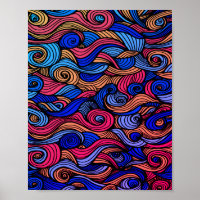 Wool Topped paisley  