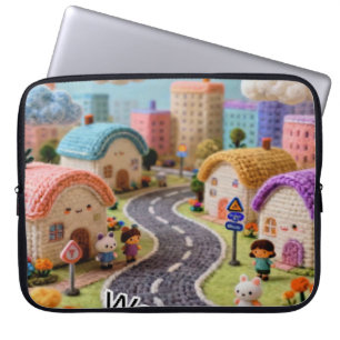 Woolen Village Laptop Sleeve