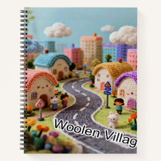 Woolen Village  Notebook