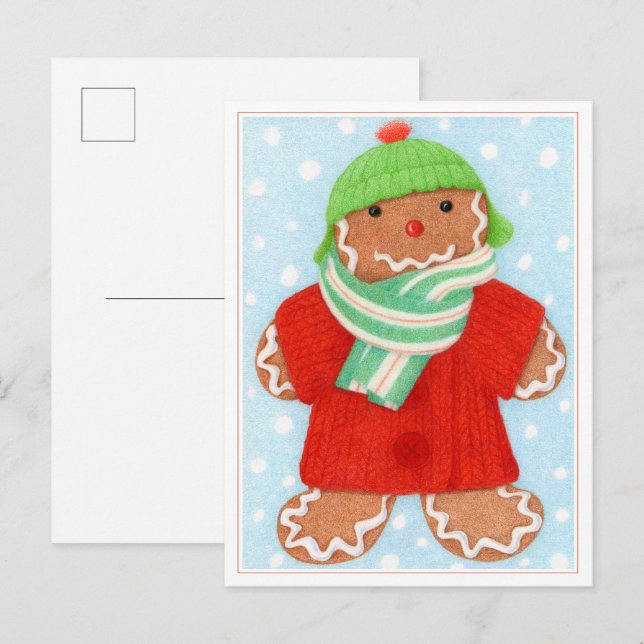 WOOLIE GINGERBREAD Postcard (Front/Back)