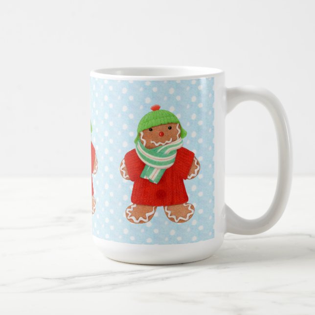 WOOLIE GINGERPREAD Tall White Mug (Droite)
