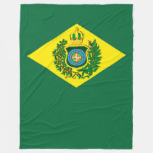 Woollen blanket Imperial Flag of Brazil