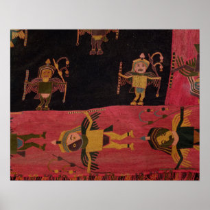 Woollen fabric poster