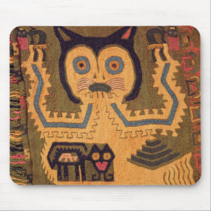 Woollen figure of a jaguar, Paracas Culture Mouse Pad