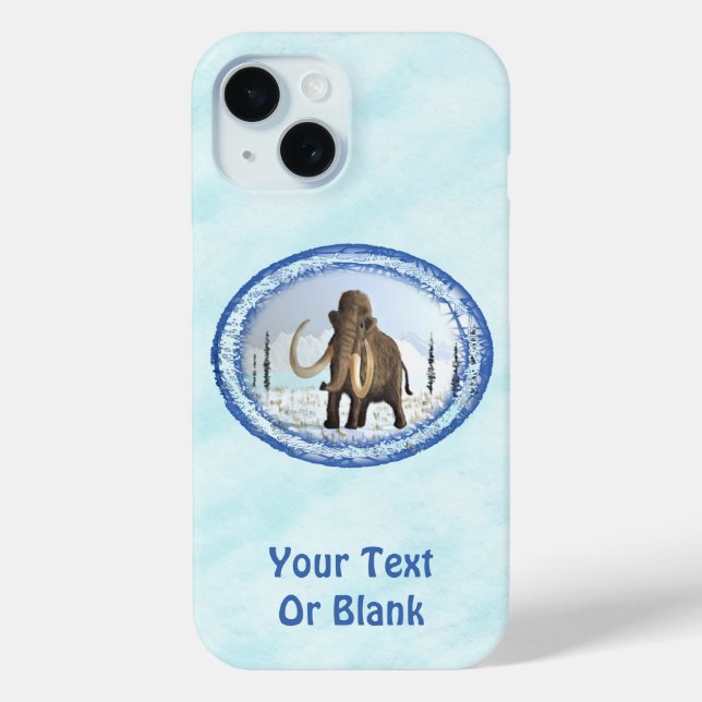 Woolly Mammoth Case-Mate iPhone Case (Back)