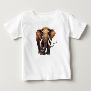 Woolly Mammoth Elephant T-shirt Design