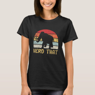 Woolly Mammoth Herd That Extinct Animal Prehistori T-Shirt