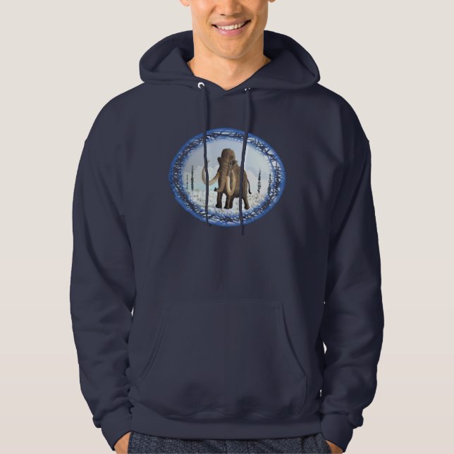 Woolly Mammoth Hoodie (Front)