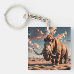 Woolly Mammoth Keychain