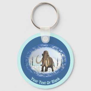 Woolly Mammoth Keychain