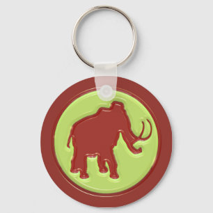 Woolly Mammoth Keychain